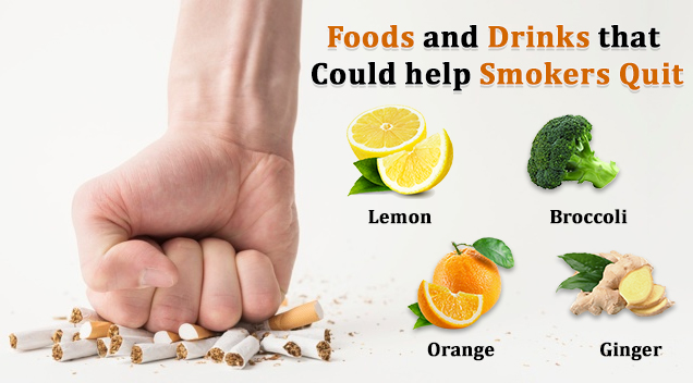 Foods and Drinks That Support You after Stopping Smoking