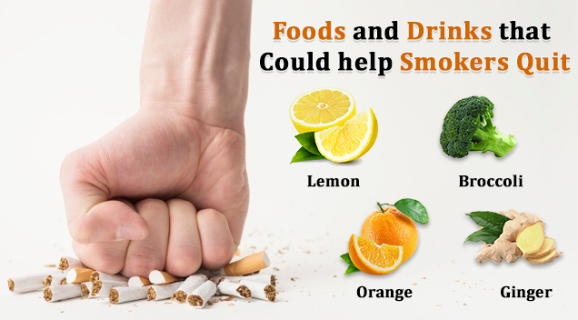 Foods and Drinks That Support You after Stopping Smoking